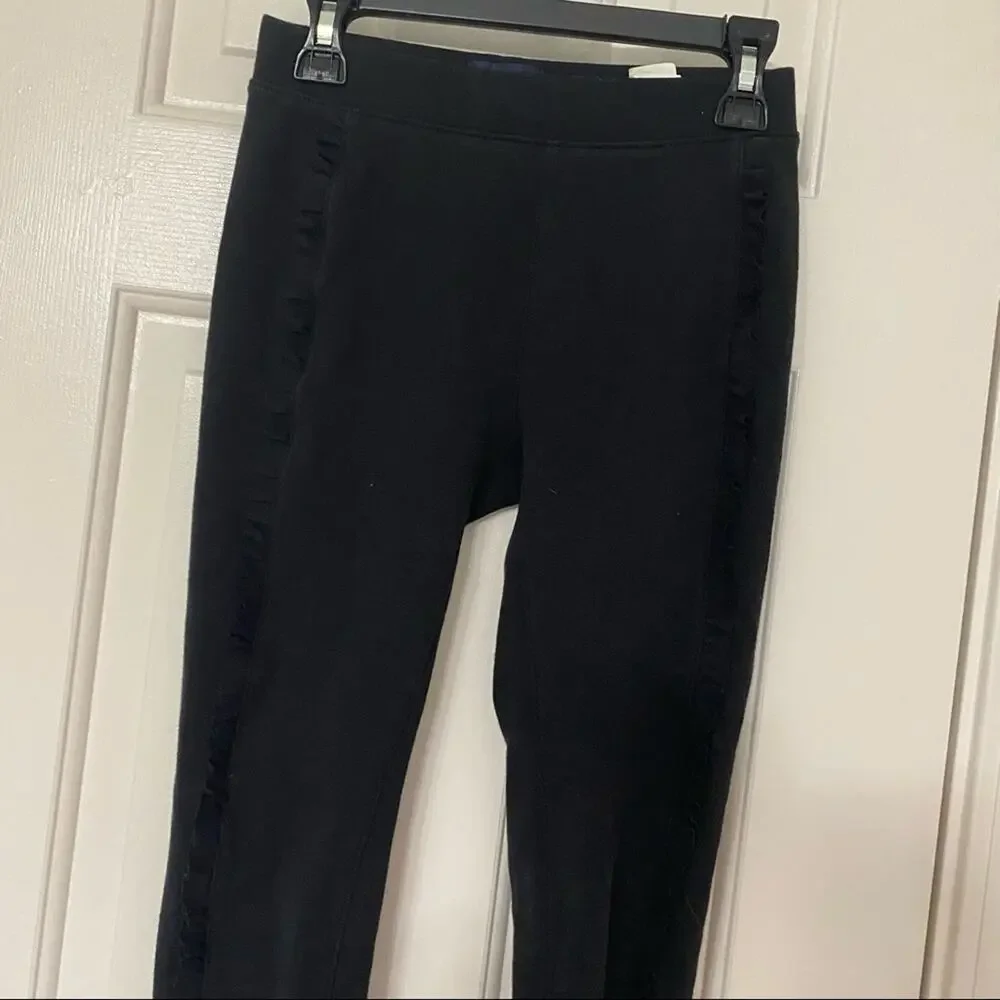 THE CHILDREN'S PLACE • Black Ruffle Sides Leggings